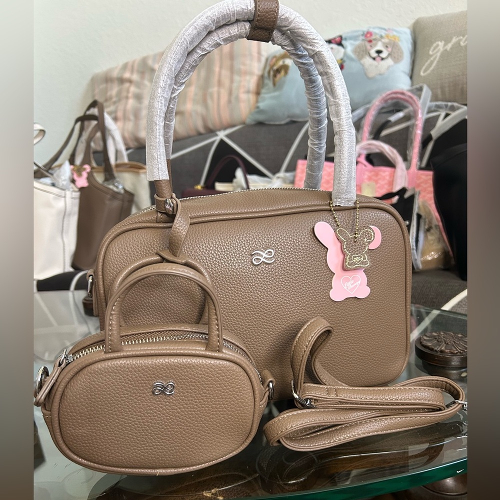 HOUSE OF LITTLE BUNNY TWIN LULU TAN TAUPE